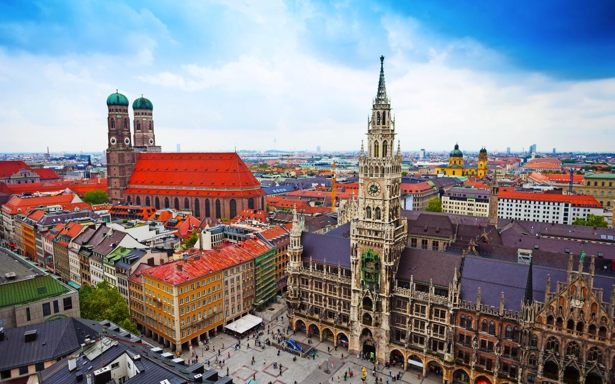 Skyline von München