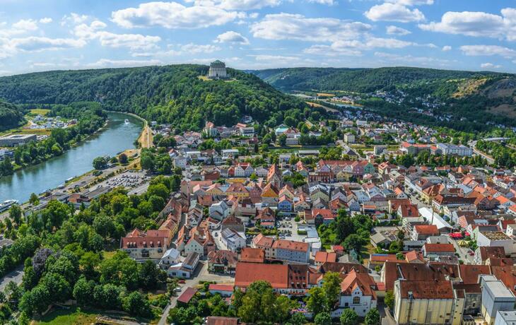 Kelheim im Luftbild