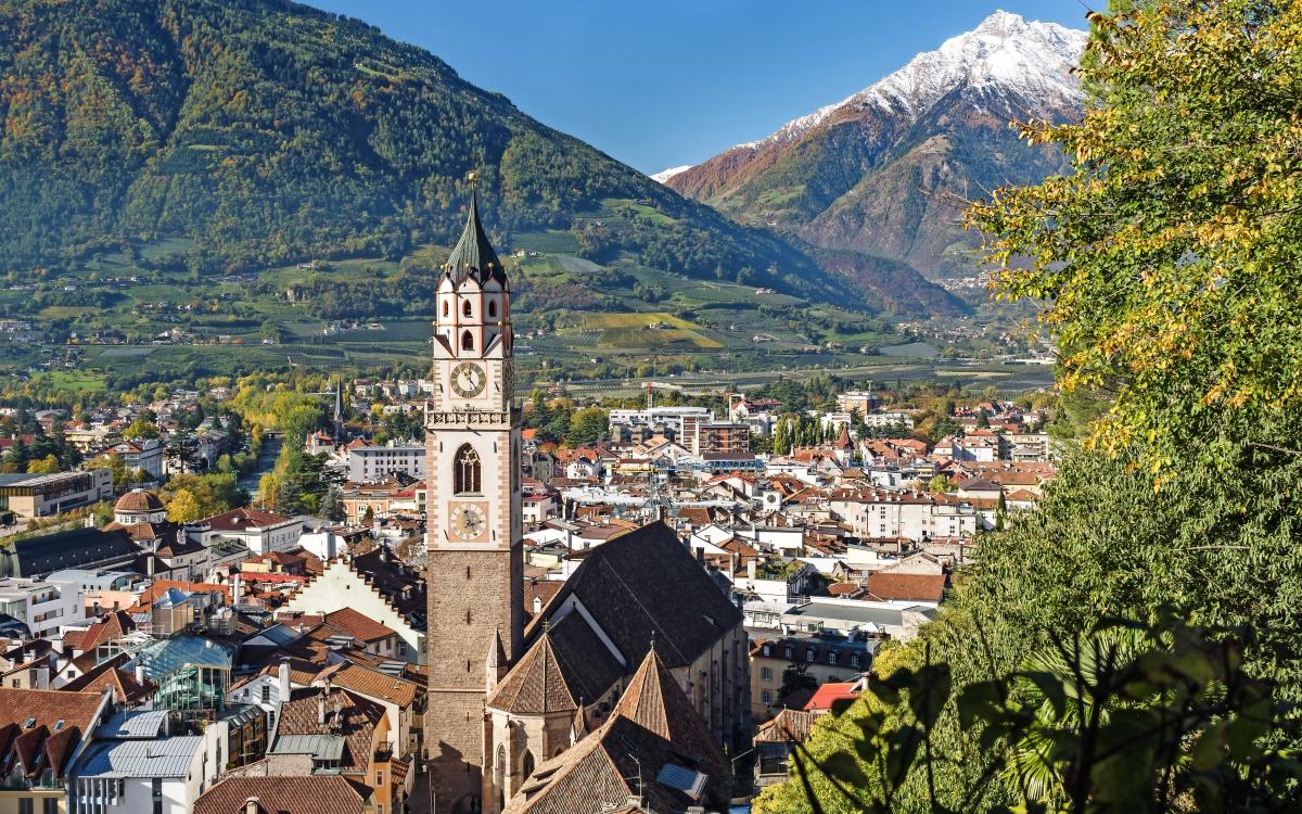 Meran im Etschtal