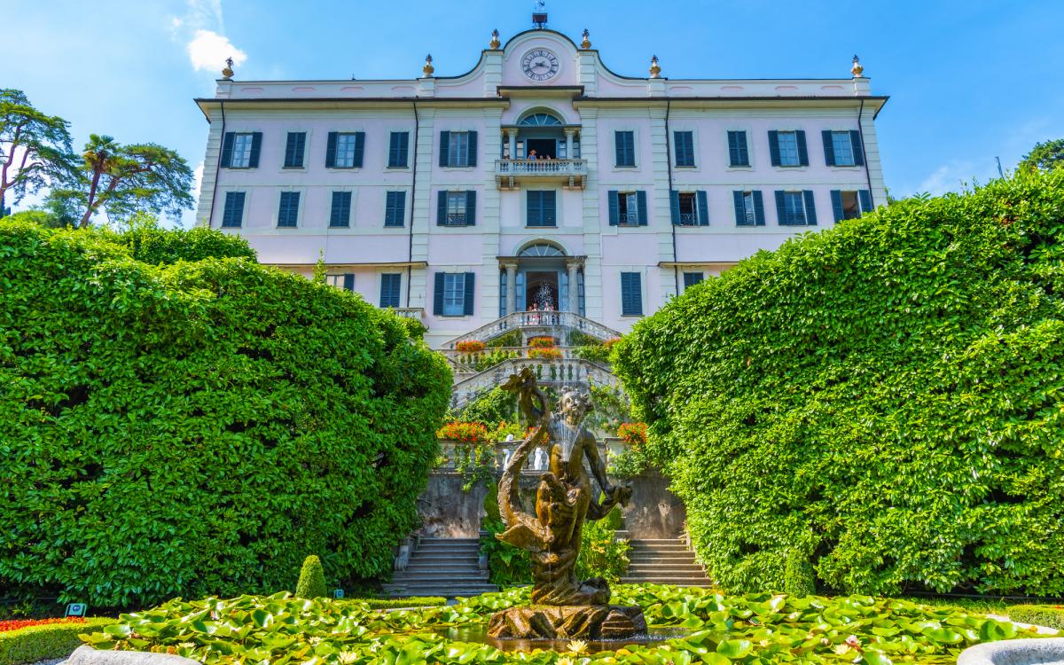 Villa Carlotta in Tremezzo am Comer See, Italien