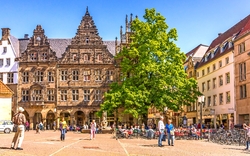 Prinzipalmarkt in Münster, Deutschland