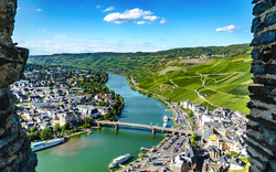 Blick auf Bernkastel-Kues