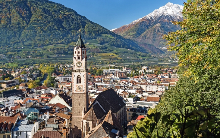 Meran im Etschtal
