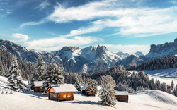 Seiser Alm in den Dolomiten