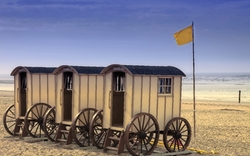 Badewagen auf Norderney