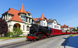 Schmalspurbahn Molli  in Bad Doberan