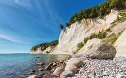 Die Ostseeküste auf Rügen.