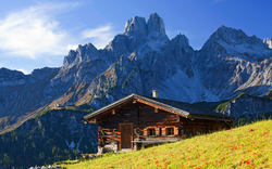 Auf der Sulzenalm mit der Bischofsmütze