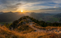 Panoramablick vom Schartenkopf