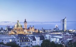 Leipzig im Winter