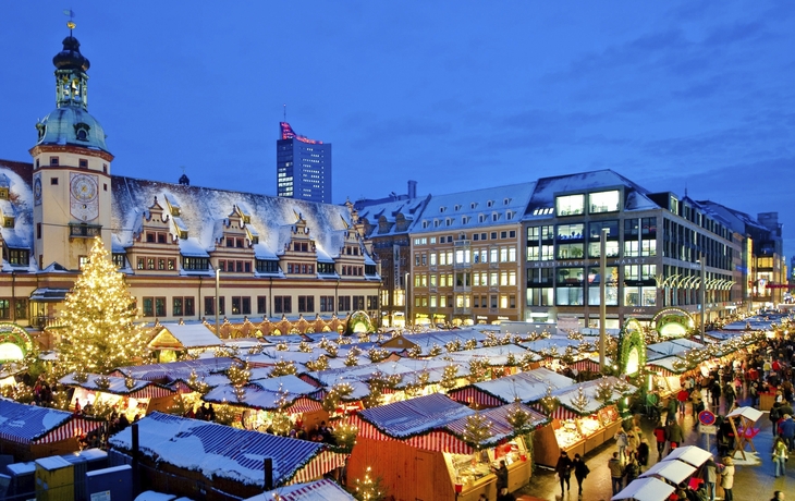 Leipzig im Winter