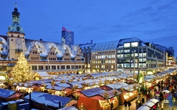 Leipzig im Winter