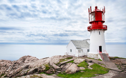 Lindesnes Fyr – Leuchtturm am Südkap von Norwegen