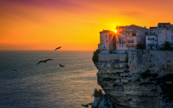 Bonifacio auf Korsika, Frankreich